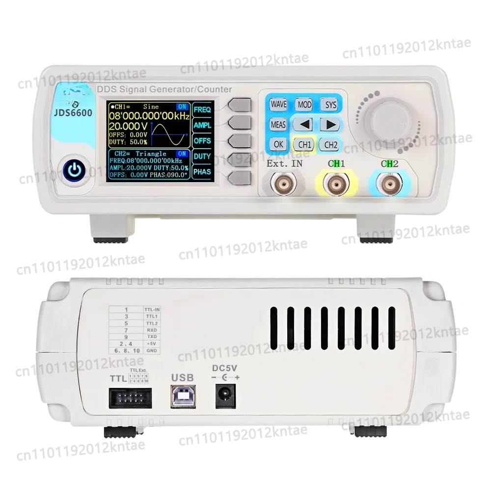 Генератор сигналов JDS6600 15/ – обзор и цена Dual Channel Arbitrary Waveform Function Generator 60Mhz